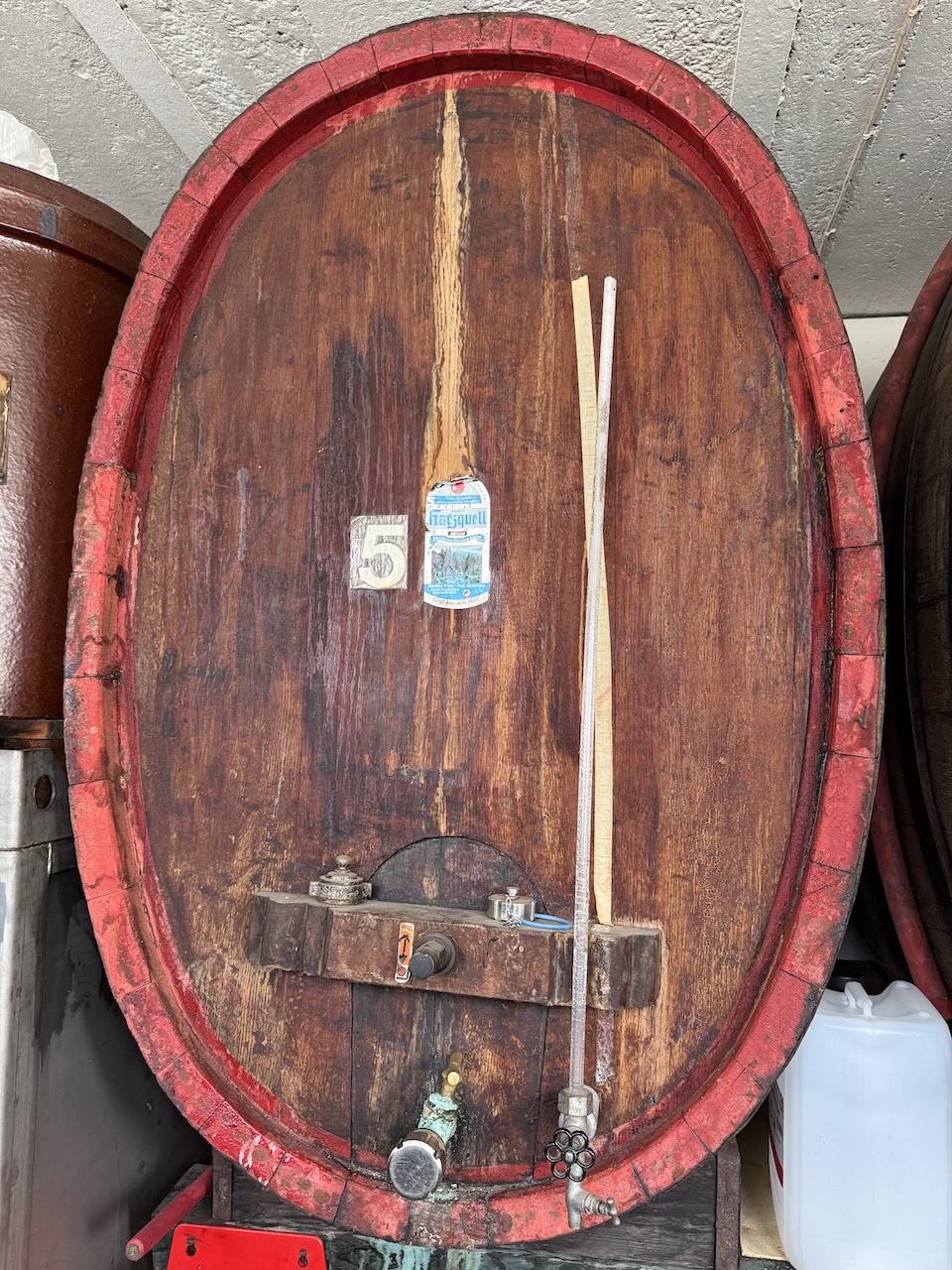 Einlagerung in Holzfässern